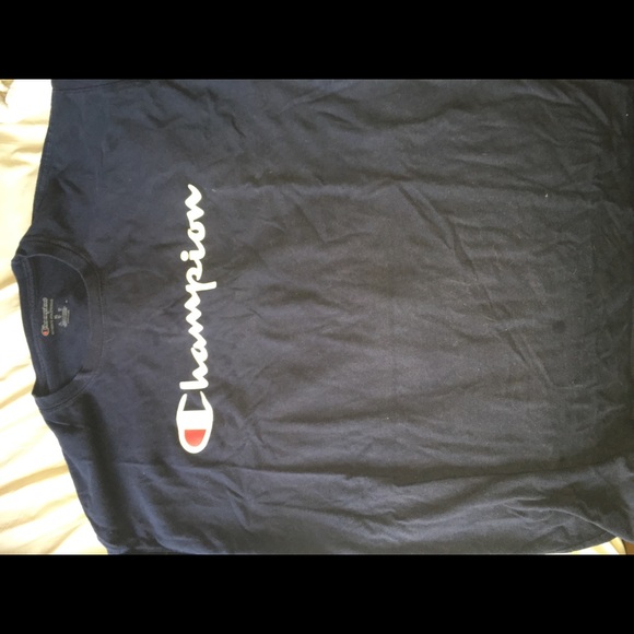 Navy blue champion shirt - Picture 3 of 3